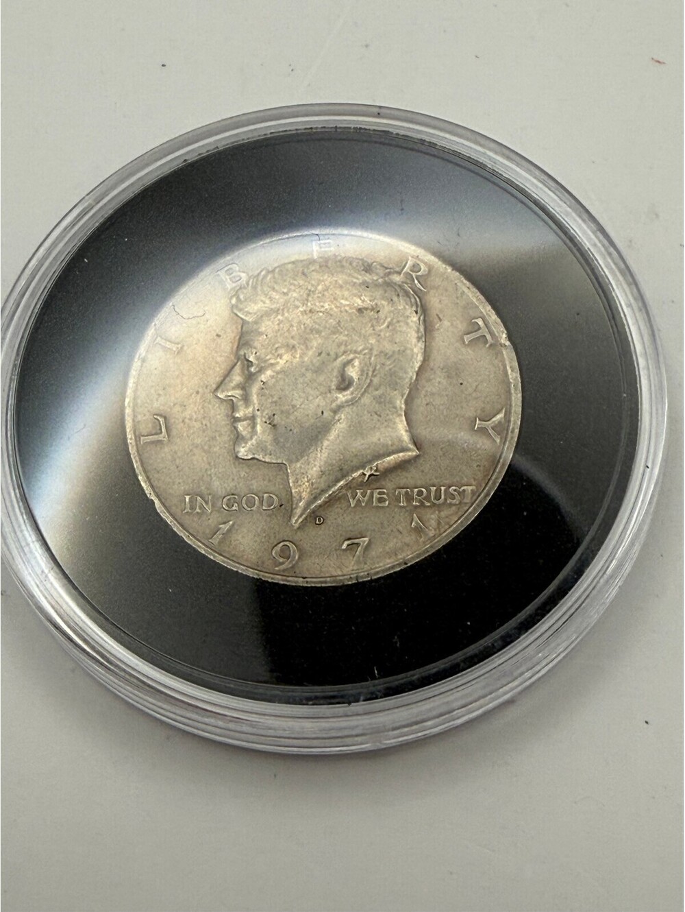 1971-D Kennedy Half Dollar 40% Silver BU Uncirculated Denver Mint Coin (3)